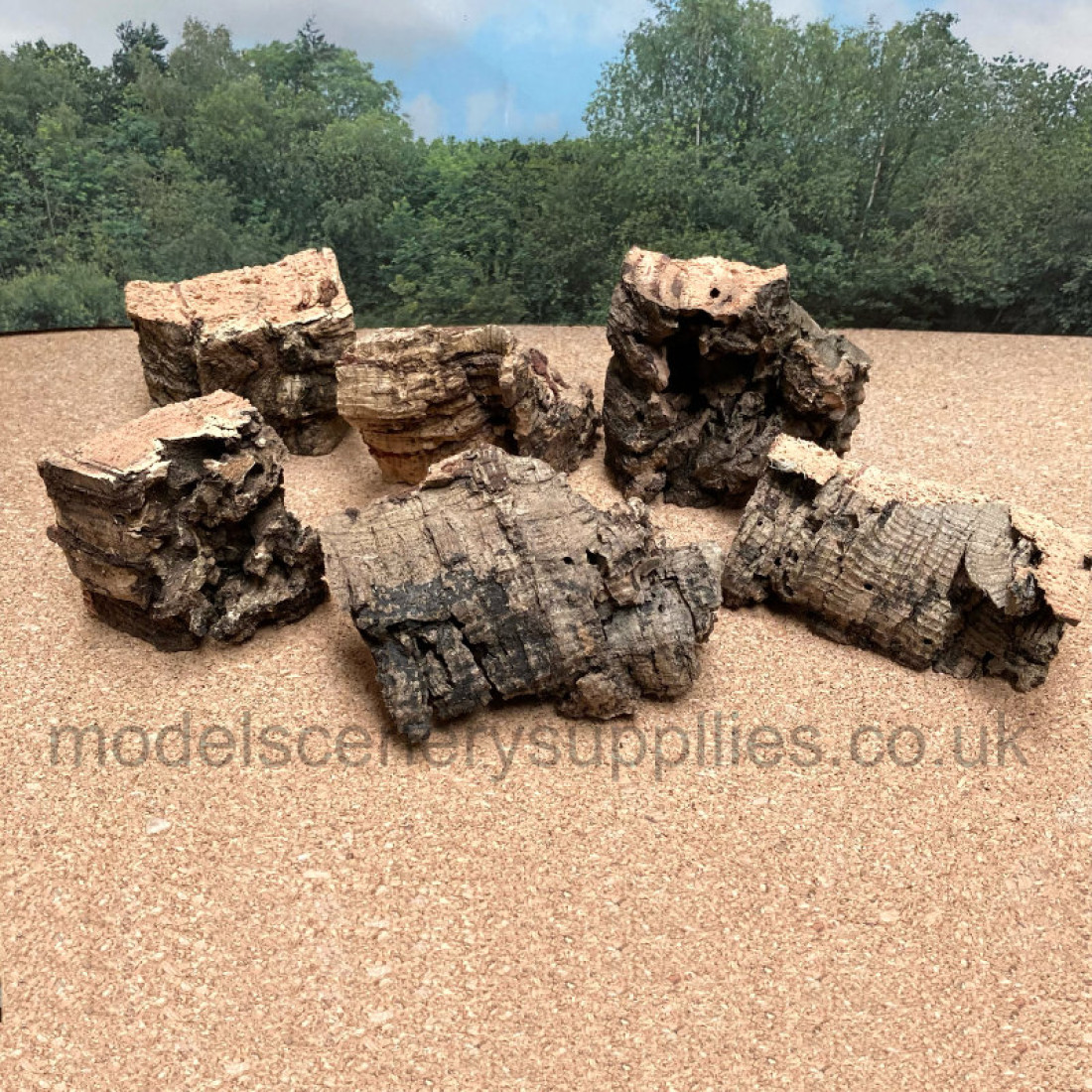 Cork bark Rockface bulk bag